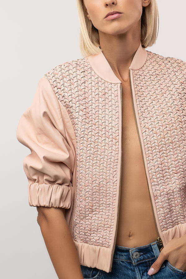 Chaqueta en rosa pálido - Imagen 3