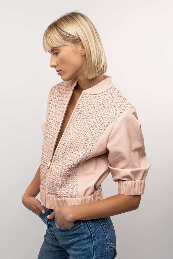 Chaqueta en rosa pálido - Imagen 4