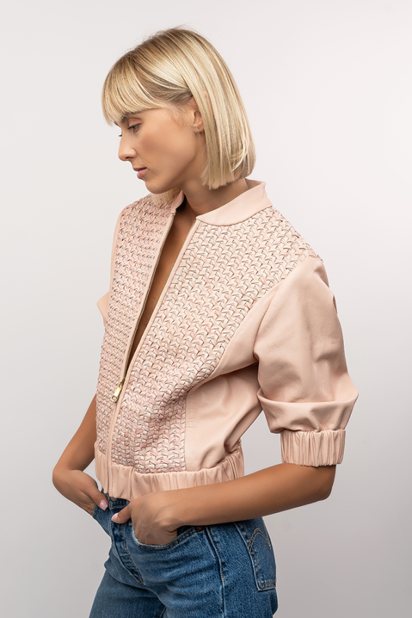 Jacket in pale pink - Image 4