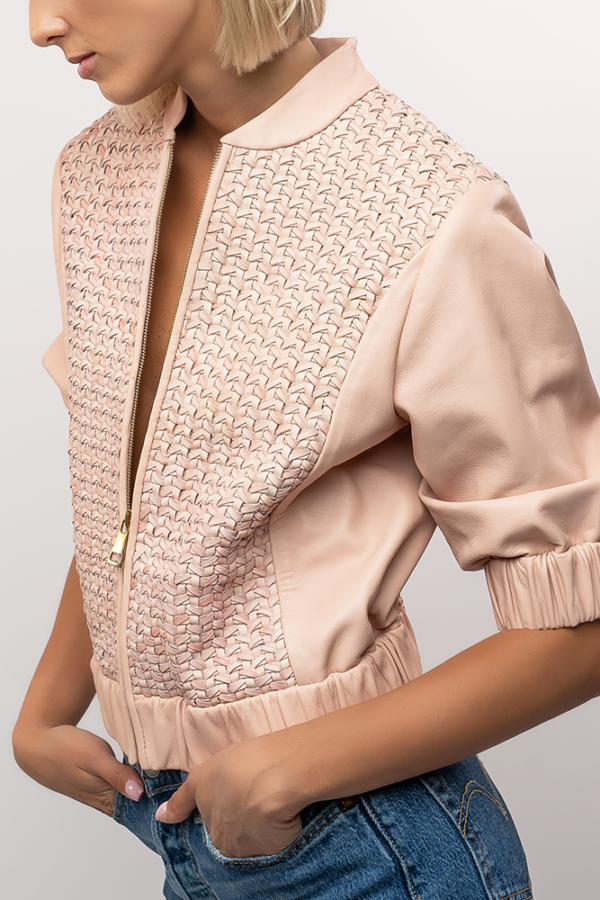 Chaqueta en rosa pálido - Imagen 5