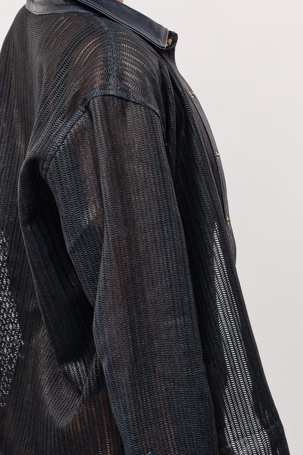 Camisa de cuero negra - Imagen 5